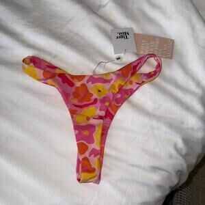 Tiger Mist Spring Bikini Bottom Floral Size Small